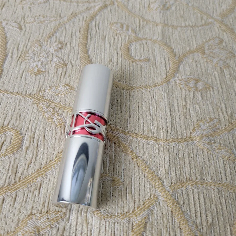 YSL Loveshine Candy Glaze Lip Gloss Stick 15 Showcasing Nude 0.11oz New in Box